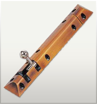 Brass Triangle Tower Bolts Brass Triangle Tower Bolts