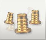 Brass Self Tapping Brass Inserts Brass Teflon Rubber Molding Inserts