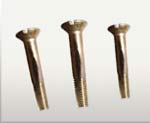 thumbnail image 2 of 25 X #10 X 1-1/2" Silicon Bronze Slotted Oval Head Wood Screws – Fastenere 2 of 5